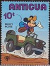 Antigua and Barbuda - 1980 - Walt Disney - 10 ¢ - Multicolor - Walt Disney, Transports - Scott 568 - 0